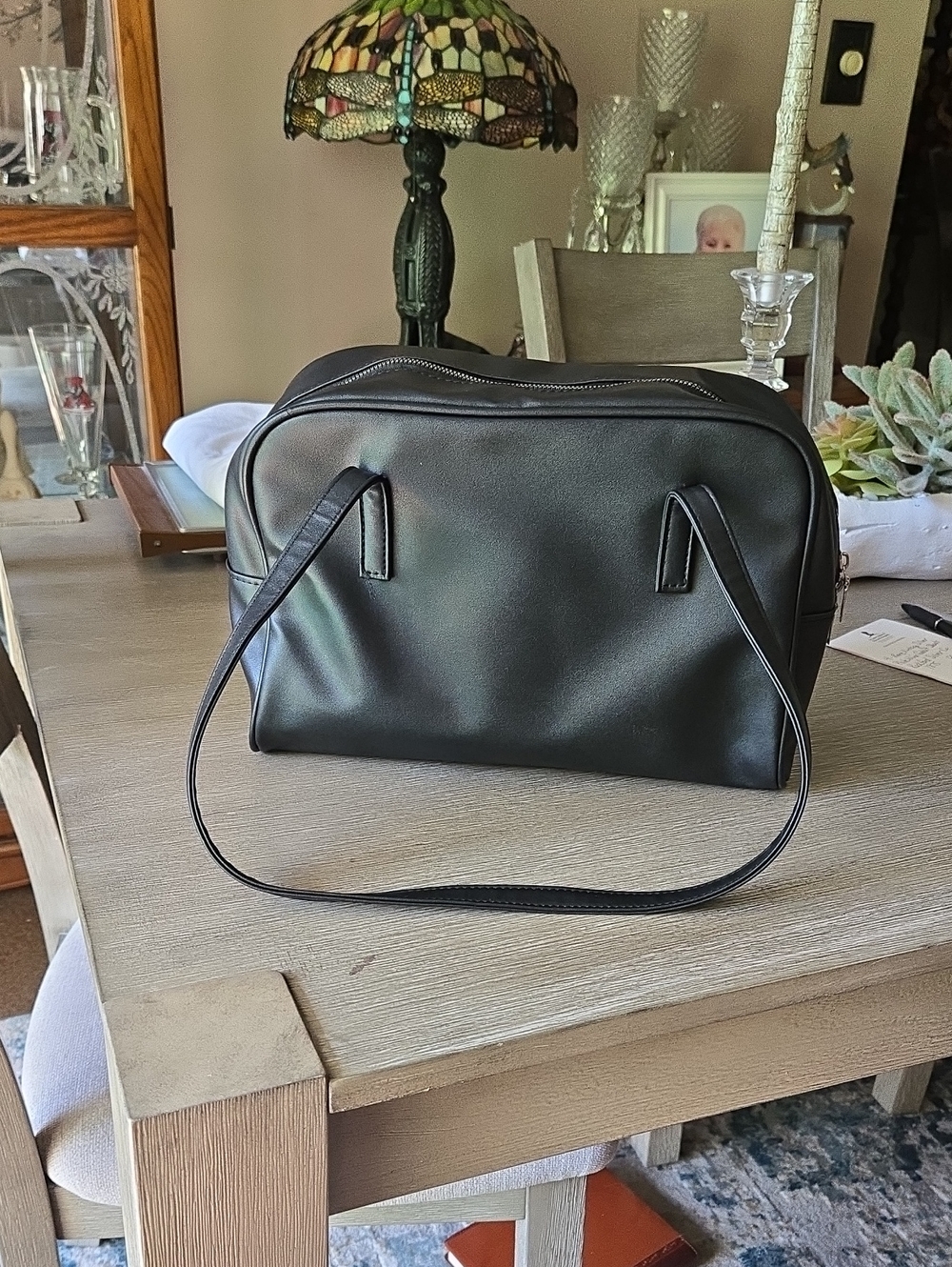 Classic Black Women's Toiletry Bag